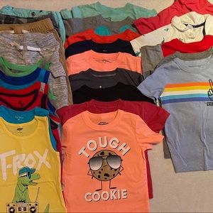 Lot of 4T toddler boys clothes